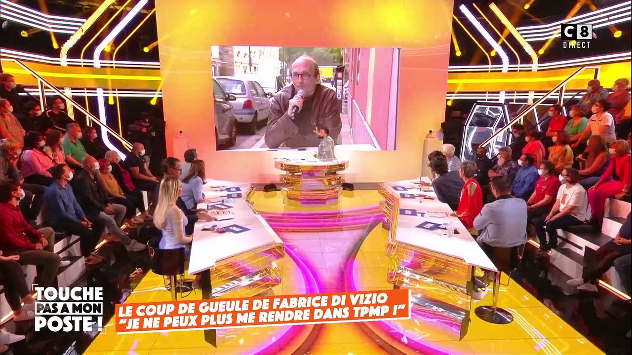 Coronavirus - L'avocat Fabrice du Vizio interdit ce soir de pénétrer sur le plateau de "Touche pas à mon poste" car il refuse de présenter le Pass Sanitaire - Il s'explique depuis la rue