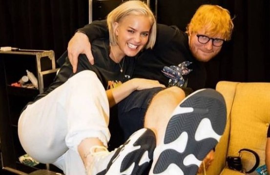 Anne-Marie vows to 'lay low' while pal Ed Sheeran takes over the charts