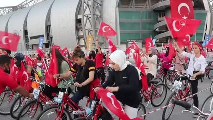 "30 Ağustos Zafer Bayramı Bisiklet Turu" etkinliği yapıldı