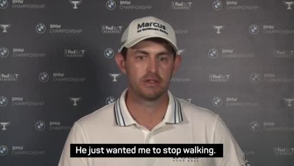 ‘DeChambeau just told me to stop walking’ – Cantlay