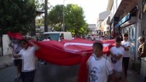 Söke'de 30 Ağustos Zafer Bayramı dolayısıyla bayrak yürüyüşü düzenlendi