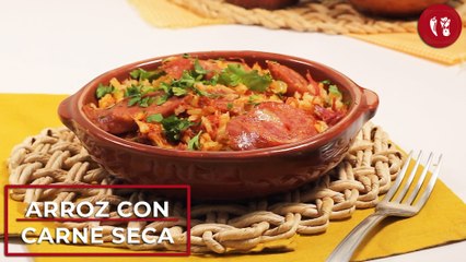 Arroz con carne seca | Receta Internacional | Directo al Paladar México