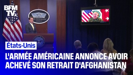 Le général Kenneth McKenzie annonce "l'achèvement du retrait américain d'Afghanistan"