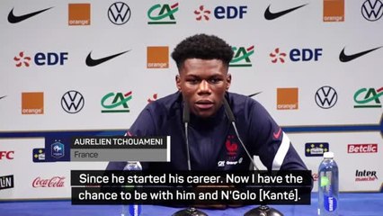 Tchouameni keen to emulate Pogba and Kante in France shirt