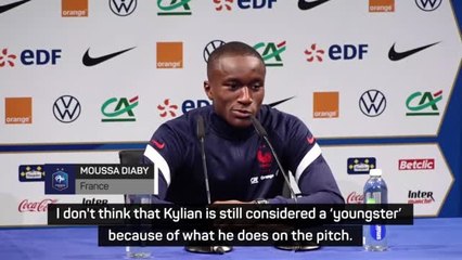 Diaby keen to learn from 'extraordinary' Mbappe on France duty