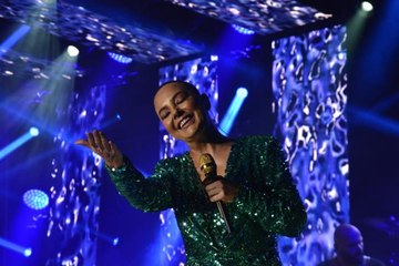 Uluslararası Bursa Festivali'nde Ebru Gündeş sahne aldı