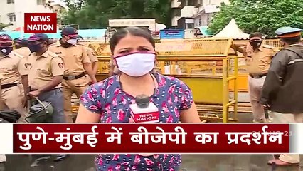 Maharashtra में मंदिर खोलने को लेकर सरकार के खिलाफ BJP का हल्लाबोल