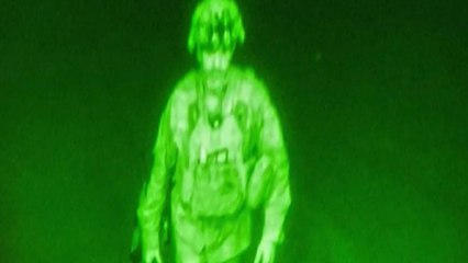 The last American soldier to leave Afghanistan