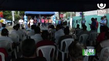 Alcaldía de Managua inaugura 600 metros lineales de calle en Bello Horizonte