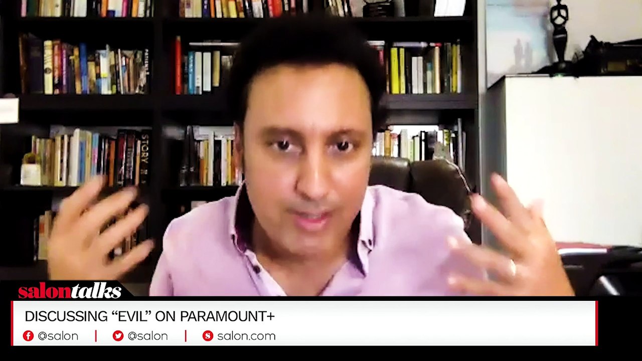 Aasif Mandvi helped create parts of his character Ben in "Evil" on Paramount+