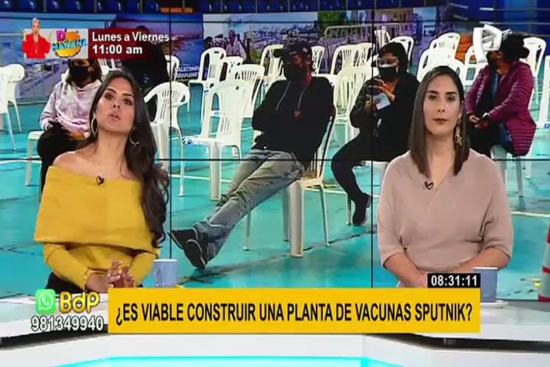 Ugarte sobre instalación de planta de vacunas Sputnik: “no es una solución a corto plazo”
