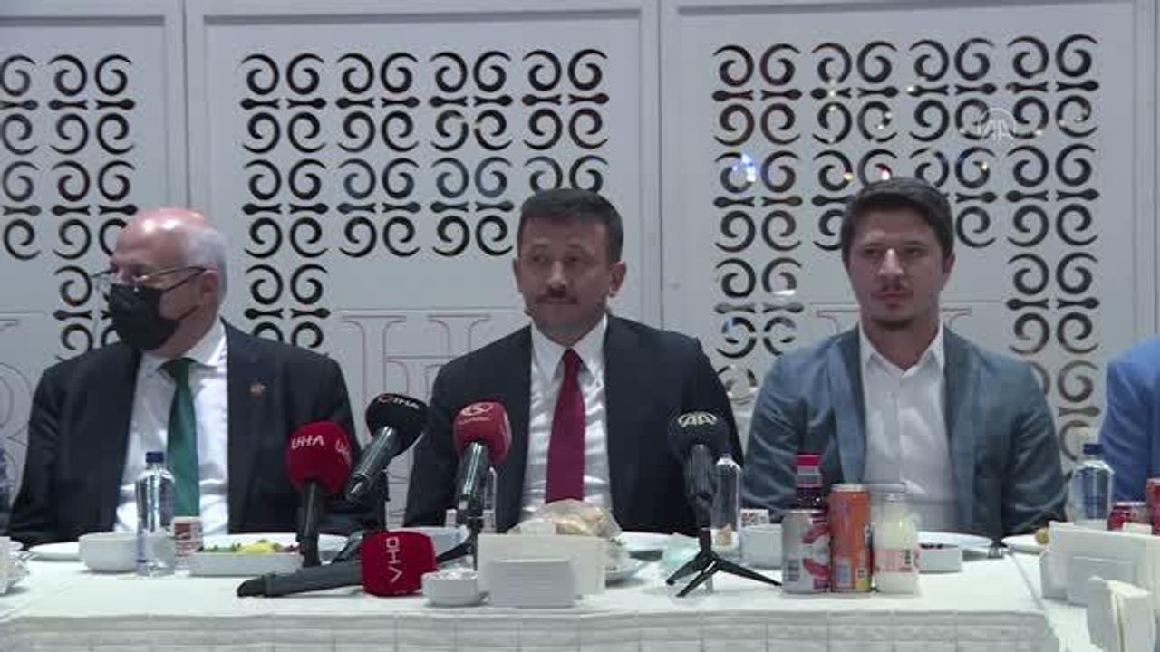 AK Parti Genel Başkan Yardımcısı Hamza Dağ, basın mensuplarıyla buluştu