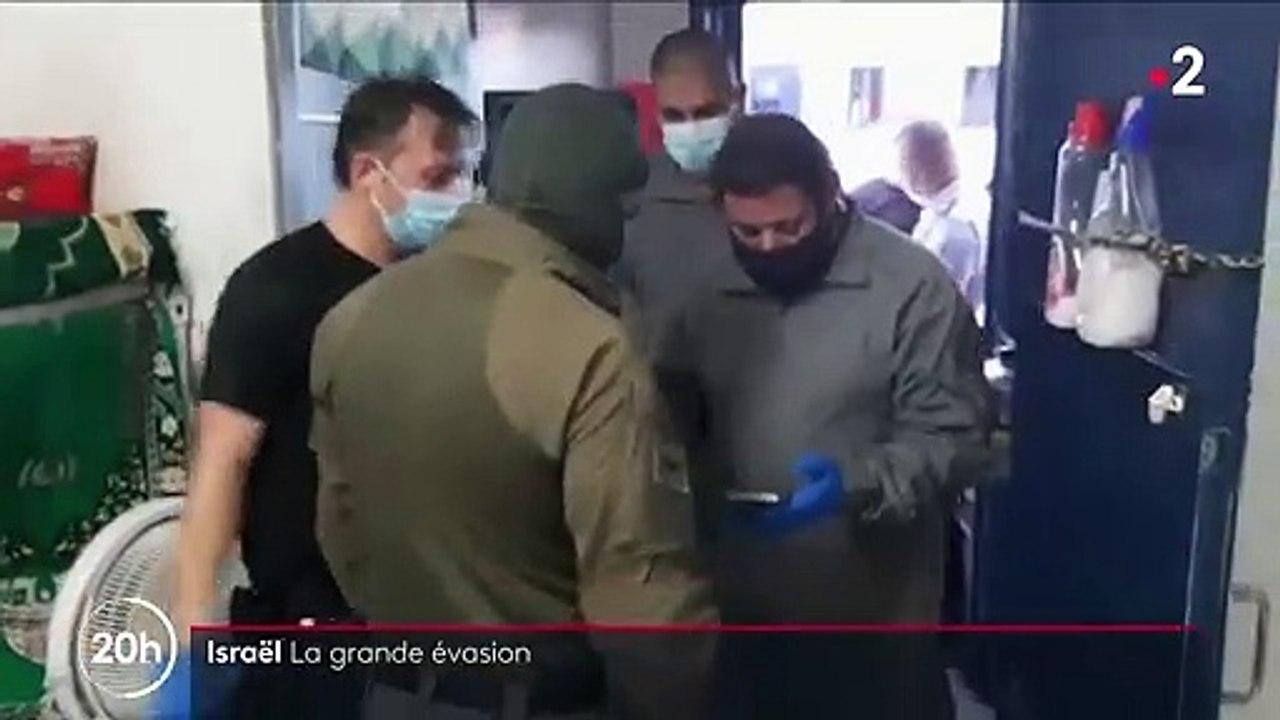 Israël : six détenus palestiniens s'échappent d...