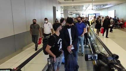 Uruguaylı futbolcu Diego Rossi, Fenerbahçe için İstanbul'da