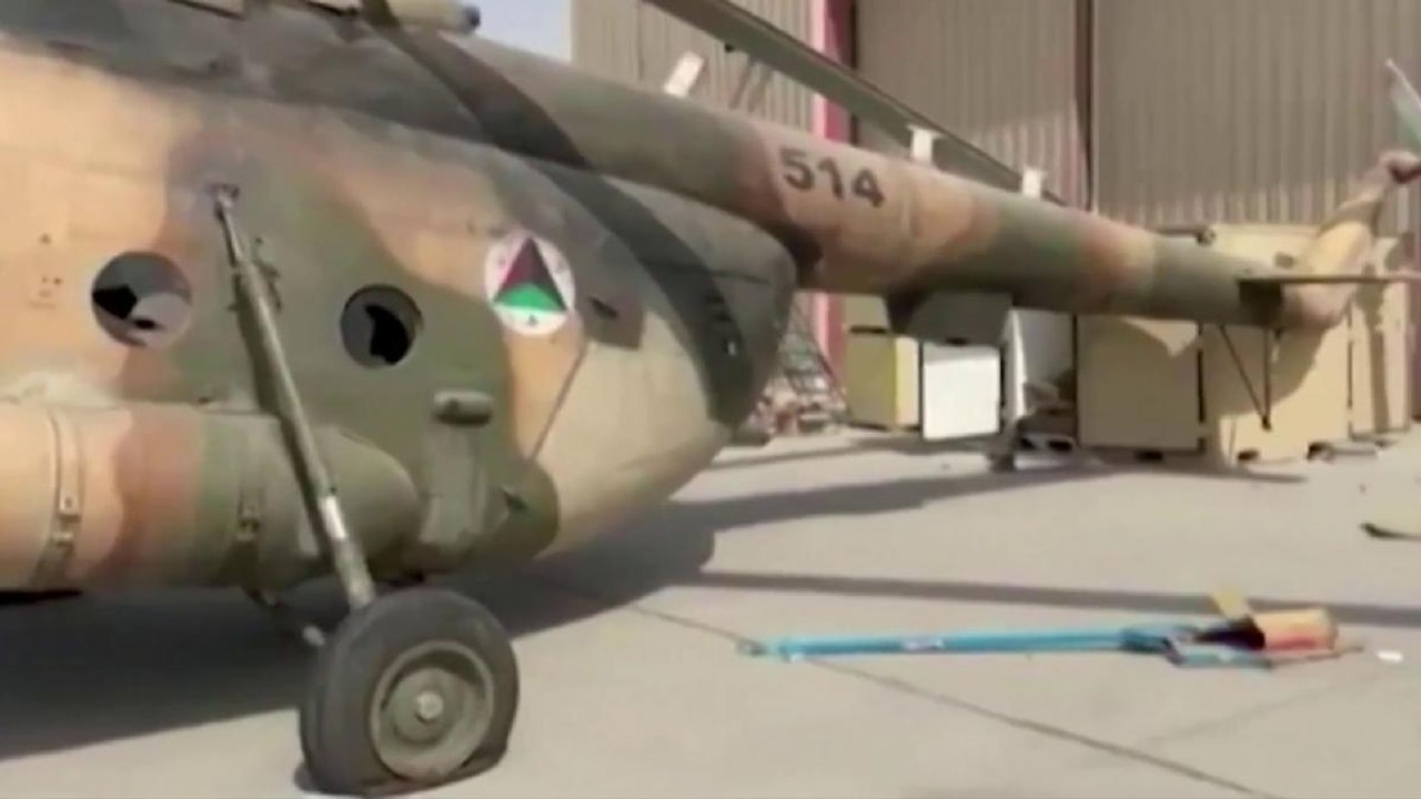 US Army disables choppers, armoured vehicles before exit