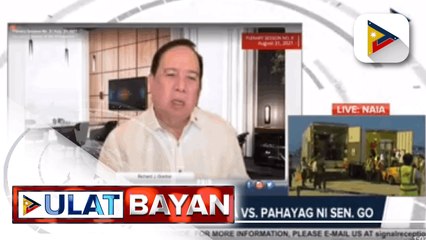 Sen. Gordon, dumipensa sa naging pahayag ni Senador Go