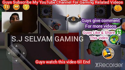 How to play Robbery Bob (Extra)  Level - 9, 10  playing with Selvam in gamemode (ios , Android) #5