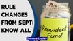 Important rule changes from September 1st: Know all about them | Oneindia News