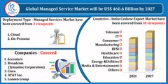 Managed Services Market by Deployment Type, Companies, Forecast by 2027