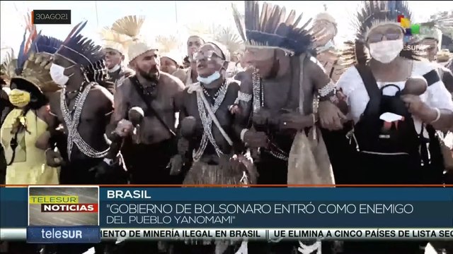 Brasil : Indígenas siguen movilizados en Brasil ante fallo sobre tierras