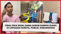 Viral Pria Kesal Sama Sabun Sampai Diadu di Lintasan Tamiya, Publik: Kebangetan