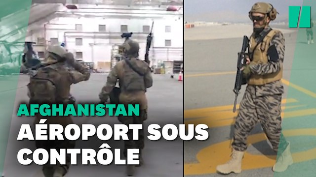 À l'aéroport de Kaboul, les talibans paradent en vainqueurs