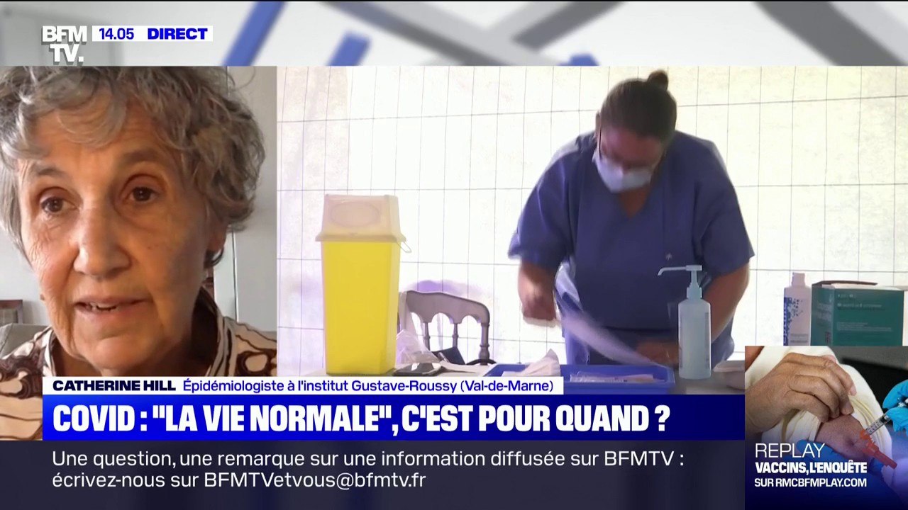 Covid-19: pour l'épidémiologiste Catherine Hill, la "priorité" n'est pas "de prévoir un rappel de vaccin" mais "de vacciner ceux qui ne sont pas vaccinés"