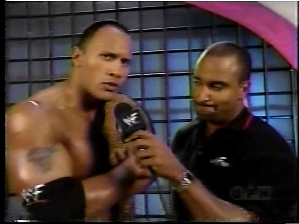 The Rock Interview [2001-09-20]