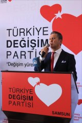 TDP Genel Başkanı Sarıgül, Samsun'da partisinin il kongresine katıldı