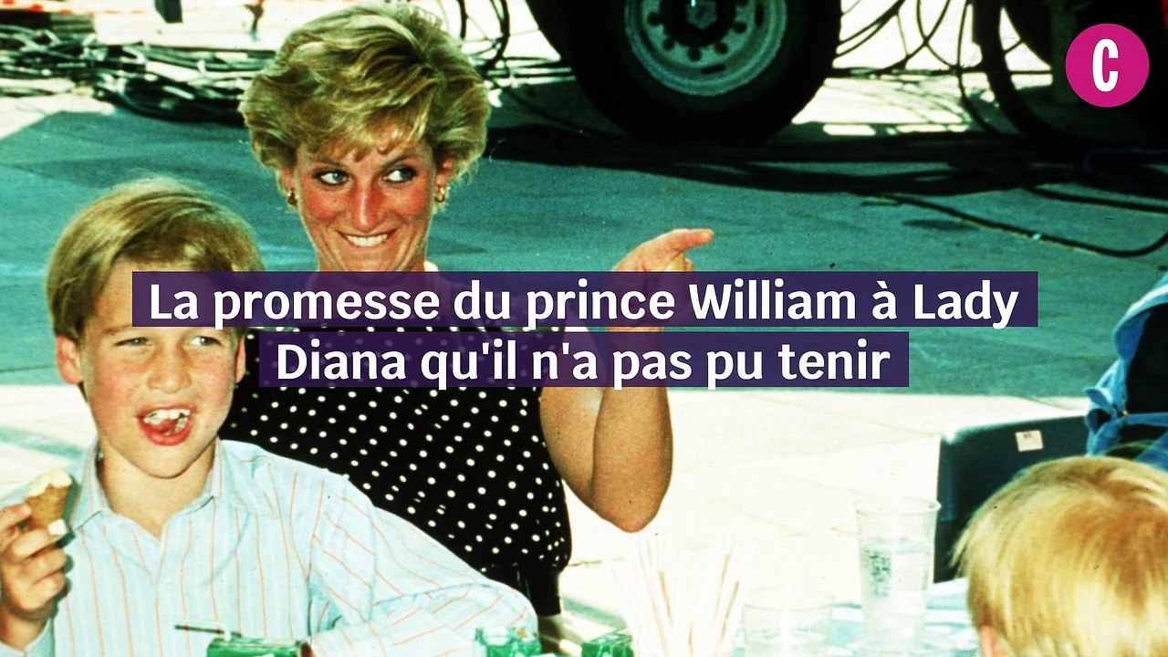 La promesse du prince William à Lady Di