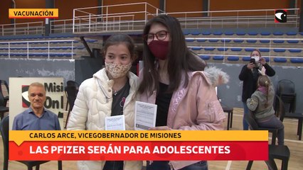 Las Pfizer serán para adolescentes