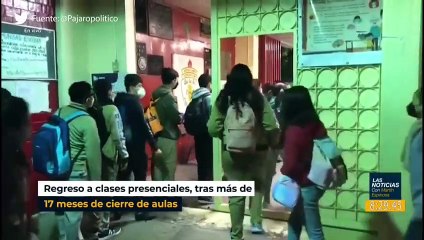 Las Noticias con Martín Espinosa: Regreso a clases agridulce en el país