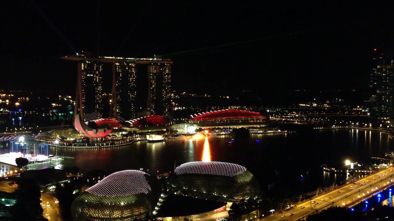 Singapore night view