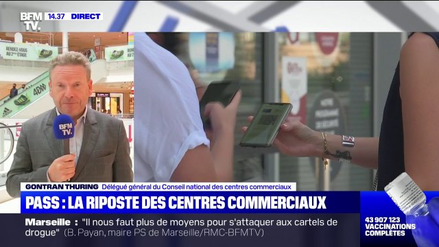 Gontran Thuring sur le pass sanitaire dans les centres commerciaux: Nous demandons une suspension nationale pour la rentrée