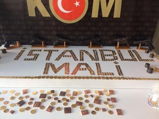 İstanbul merkezli 6 ilde operasyon! Yasa dışı basılmış 50 milyon liralık altına el konuldu