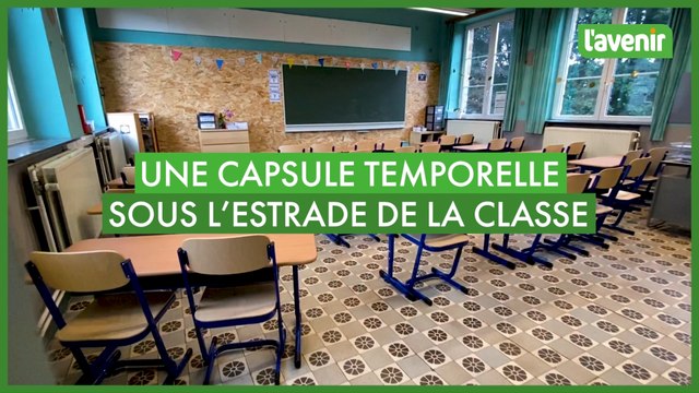 Découverte d'une capsule temporelle