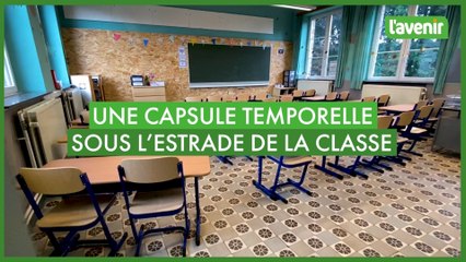 Découverte d'une capsule temporelle