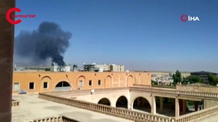 Mardin’de plastik üretim fabrikasında yangın