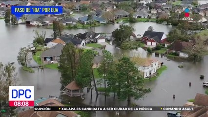 Huracán "Ida" deja sin luz a Nueva Orleans, EUA
