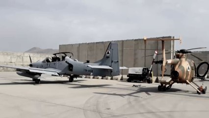 جولة الجزيرة في مطار كابل بعد انسحاب القوات الأميركية