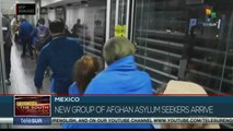 Mexico receives another group of Afghan asylum seekers