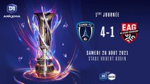 D1 Arkema - J1 | Paris FC - EA Guingamp (4-1)