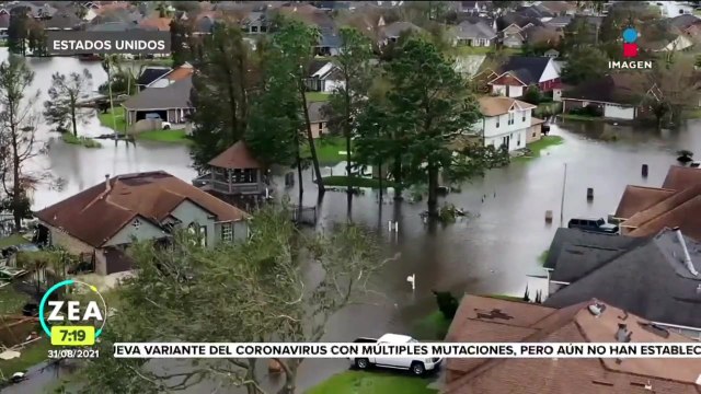 Huracán Ida deja graves daños tras su paso por Luisiana