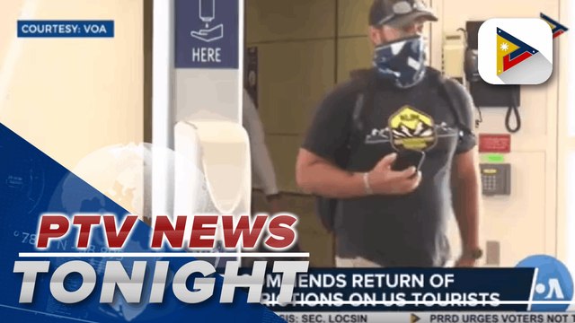 EU recommends return of travel restrictions on US tourists; Flames engulf building in Milan; Kuwait eyes transforming 'tyre graveyard' into new city | via Meg Luna