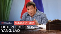 Duterte defends Michael Yang, Lao