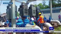 Realizan trabajo de planta potabilizadora de Santiago - Nex Noticias
