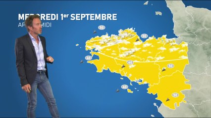 Bulletin météo pour le mercredi 1er septembre