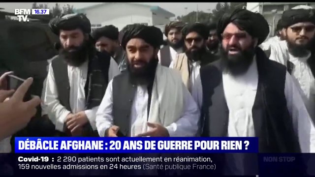 Après le retrait des troupes américaines d'Afghanistan, Kaboul est désormais aux mains des talibans