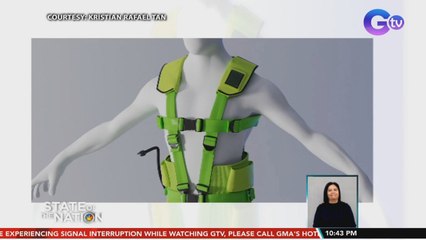 Solar-powered cooling vest, inimbento ng fresh grad | SONA