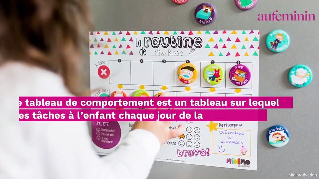 Aidez votre enfant à adopter les bonnes habitudes grâce au tableau de comportement